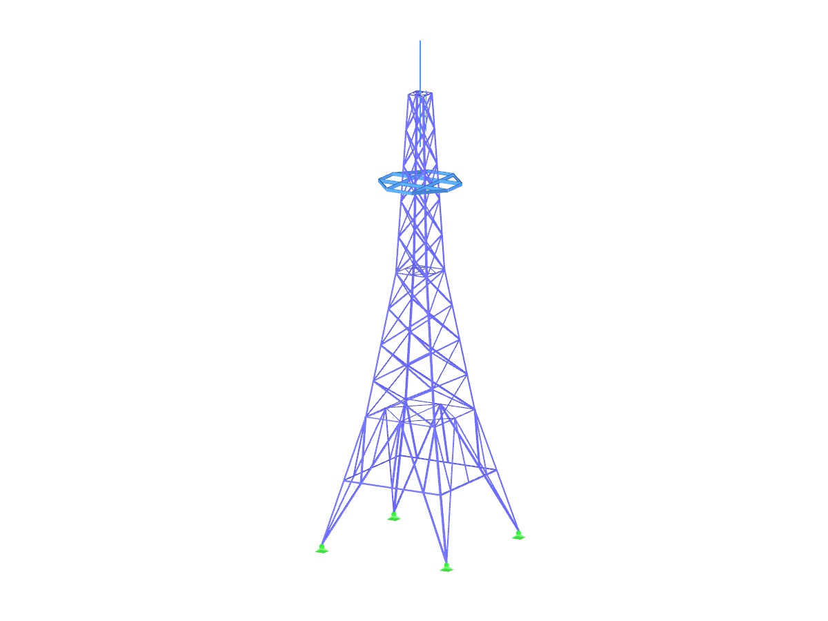 Antenna in acciaio